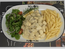 Kremalı Mantarlı Tavuk